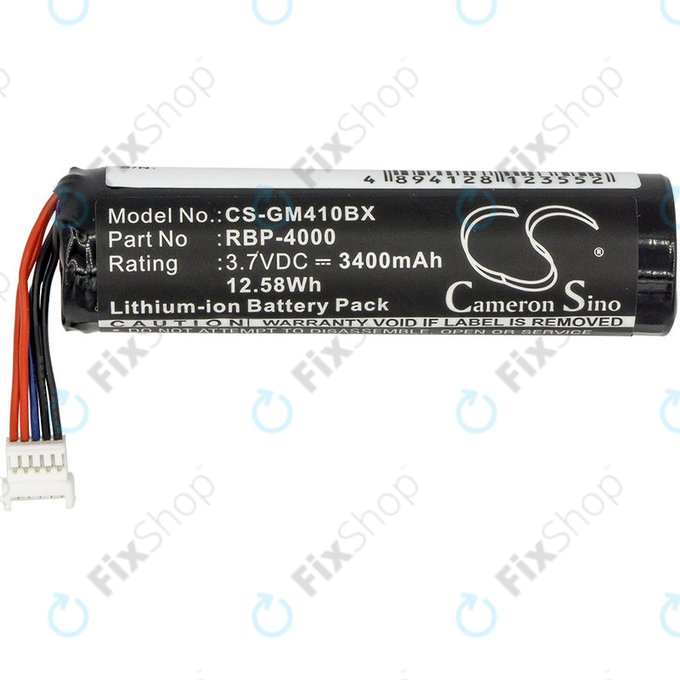 Battery for Datalogic GM4100, 4400, 3400mAh, Li-ion, 3.7V, 128000894, HQ
