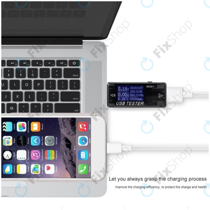 Phonefix KWS-V21 - USB Charging Tester for Smartphones