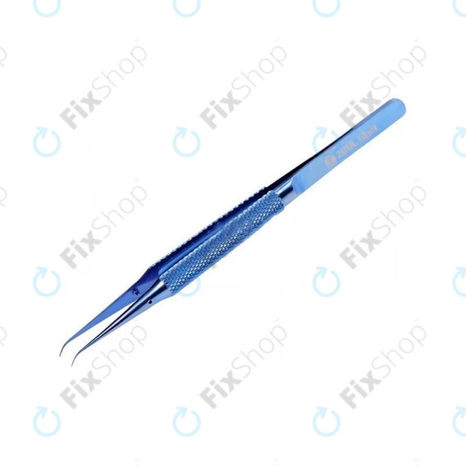 2UUL BlueT Curved Head - Titanium Alloy Tweezer for Precise Wire Jump (0.1mm)