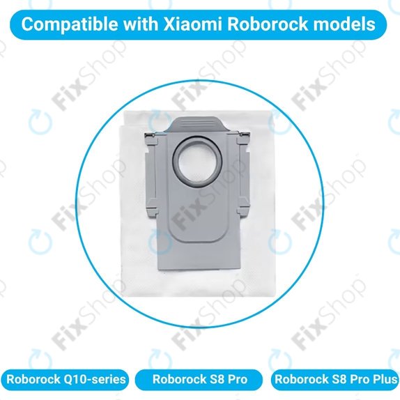 Dust Bag, 4pcs for Xiaomi Roborock Q10-series, S8 Pro, S8 Pro Plus