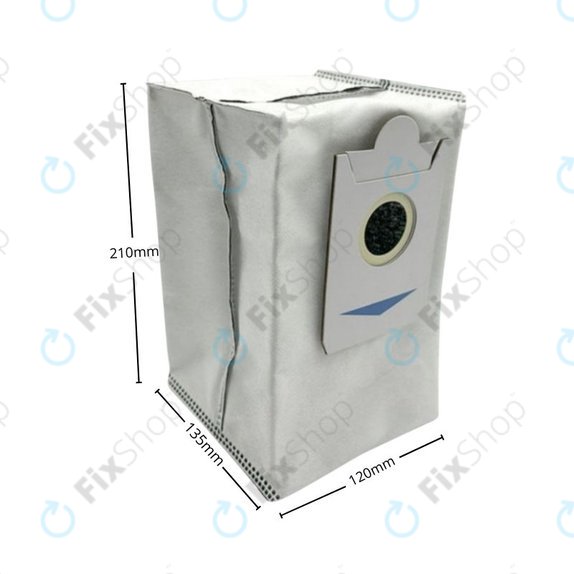 Dust Bag, 3pcs, Active Carbon for Ecovacs Deebot X2-series, X5-series