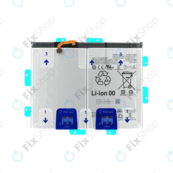 Samsung Galaxy Tab S9 FE X510, X516 - Battery EB-BX516ABY 8000mAh