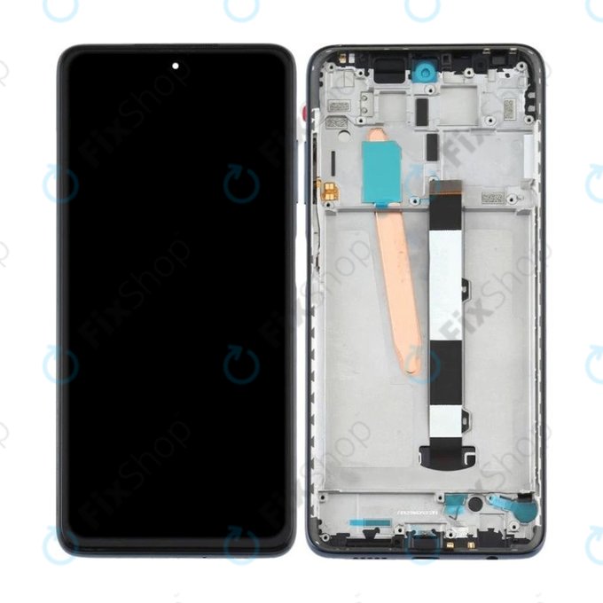 Xiaomi Poco X3 Pro - LCD Display + Touch Screen + Frame (Phantom Black) TFT