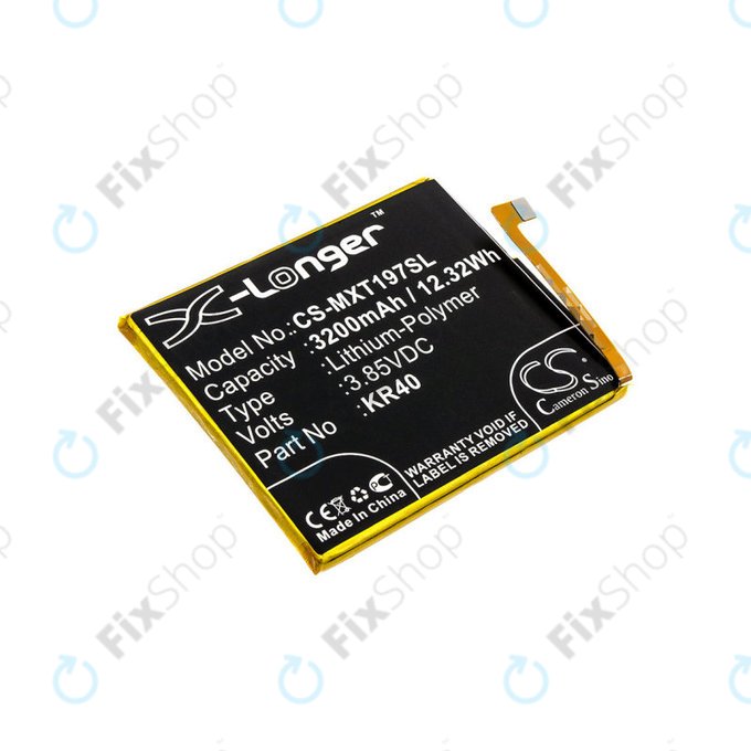 Motorola One Vision - Battery KR40 3200mAh HQ