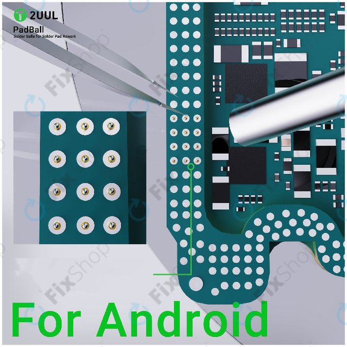 Solder Balls, Android Repair, 2UUL PB02