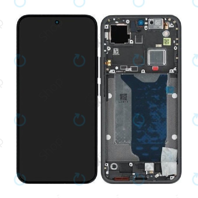 Display for Xiaomi 15T Pro 5G, Black, Touch Screen with Frame, 5600040O12U00, Genuine Service Pack