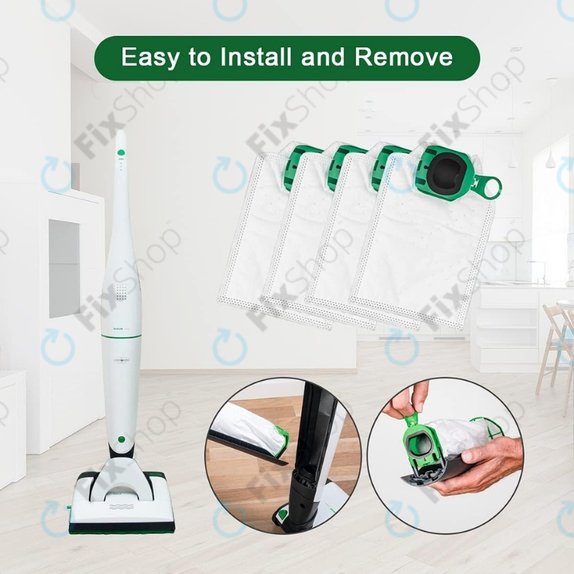 Dust Bag FP100, 2pcs for Vorwerk Kobold VB100