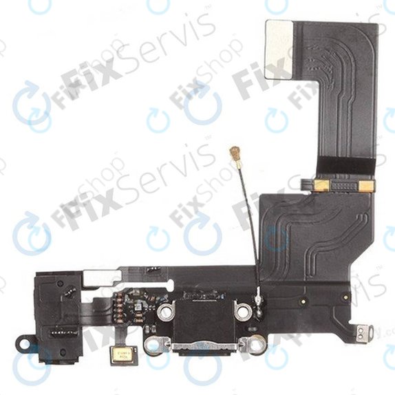 Apple iPhone 5S - Charging Connector + Microphone + Jack Connector PCB Board (Black)