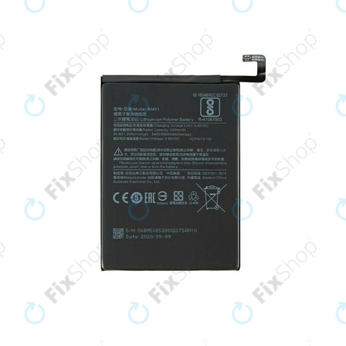 Xiaomi Mi Max 3 - Battery BM51 5500mAh