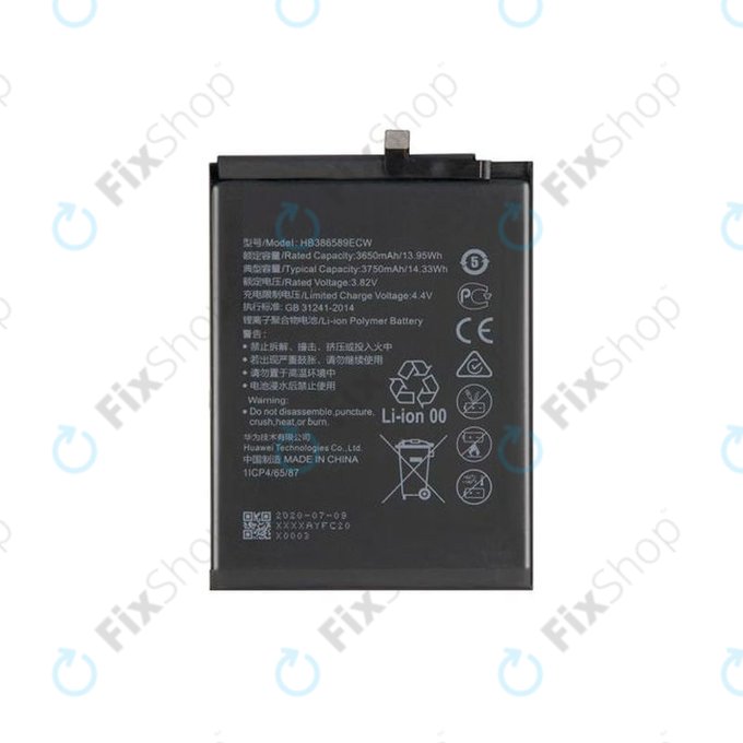 Huawei Honor View 10 BKL-L09 - Battery HB386589ECW 3750mAh