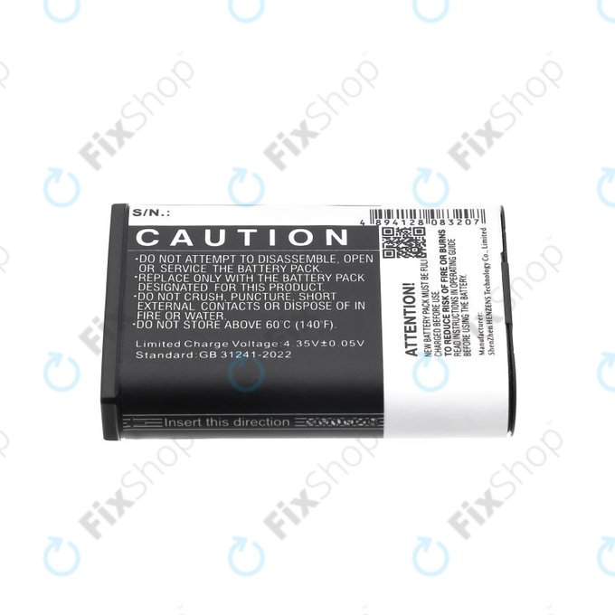 Battery for Nikon Coolpix, 1700mAh, Li-Ion, 3.8V, EN-EL23, HQ