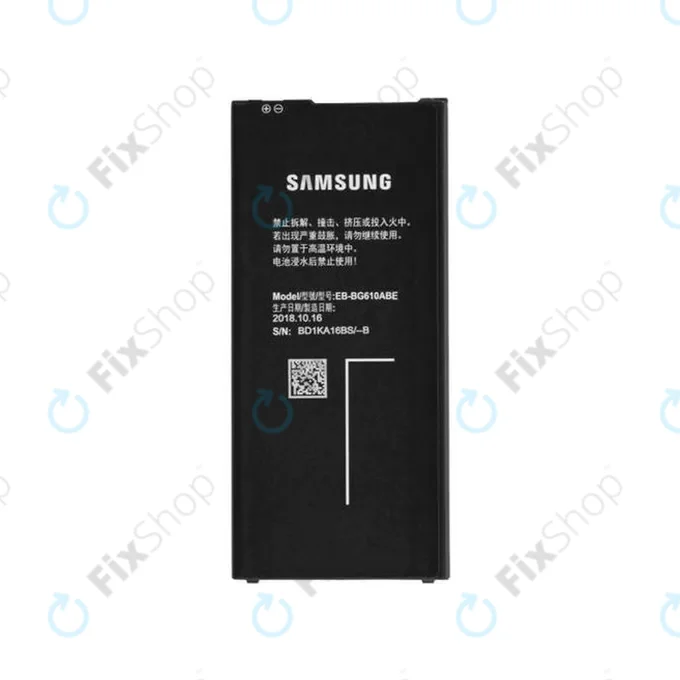 Samsung Galaxy J4 Plus (2018), J6 Plus J610F (2018) - Battery EB-BG610ABE 3300mAh - GH43-04670A Genuine Service Pack