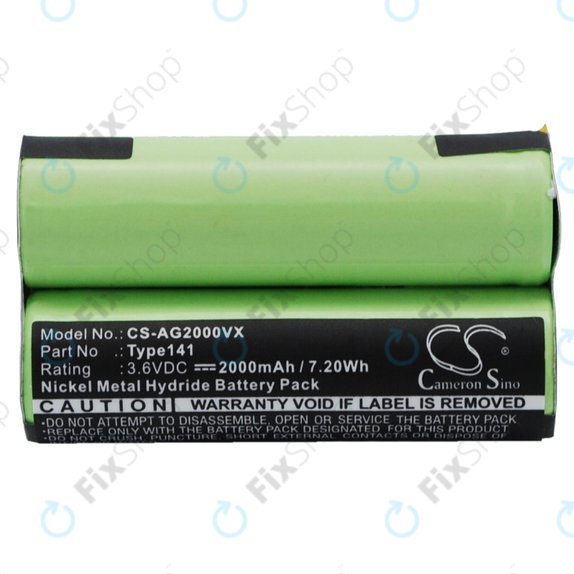 AEG Electrolux Junior 2.0 - Battery Type141 Ni-MH 3.6V 2000mAh HQ