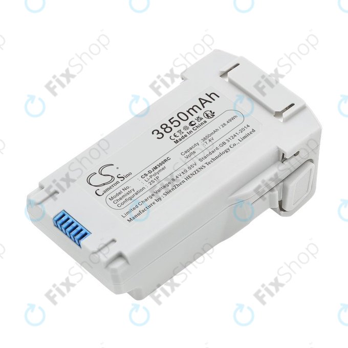 Battery for DJI Mini 3, Mini 3 Pro, Mini 4, Mini 4 Pro, 3850mAh, Li-Pol, 7.4V, BWX162-2453-7.38, HQ