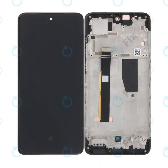 Motorola Moto G84 XT2347 - LCD Display + Touch Screen + Frame (Black) TFT