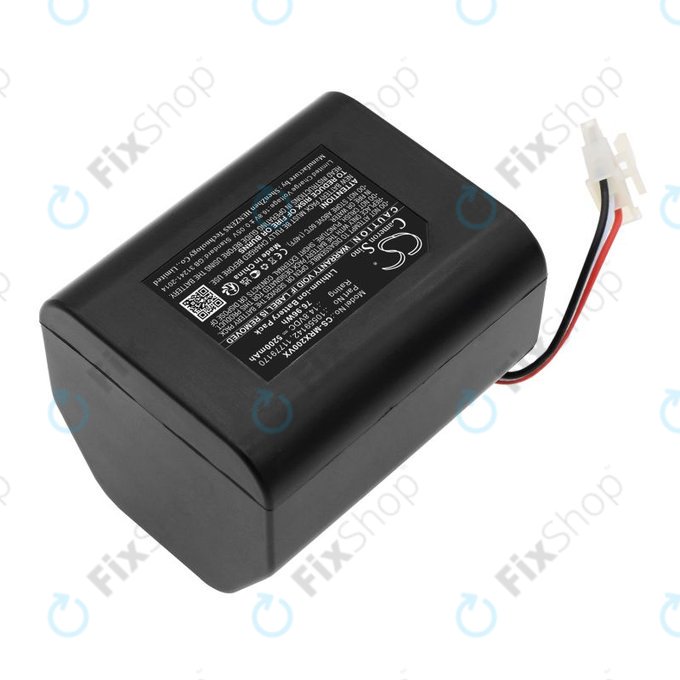 Battery for Miele Scout RX2, RX3, 5200mAh, Li-Ion, 14.8V, 10559142, HQ