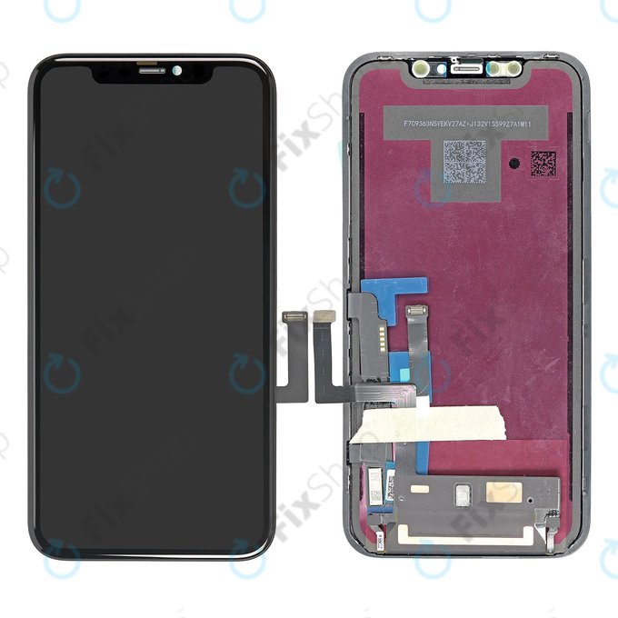 Display In-Cell FHD for iPhone 11, Touch Screen with Frame, FixPremium