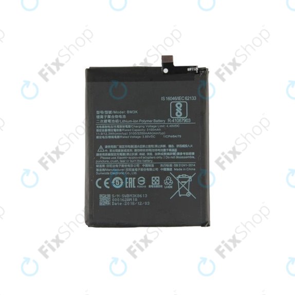 Xiaomi Mi Mix 3 - Battery BM3K 3200mAh