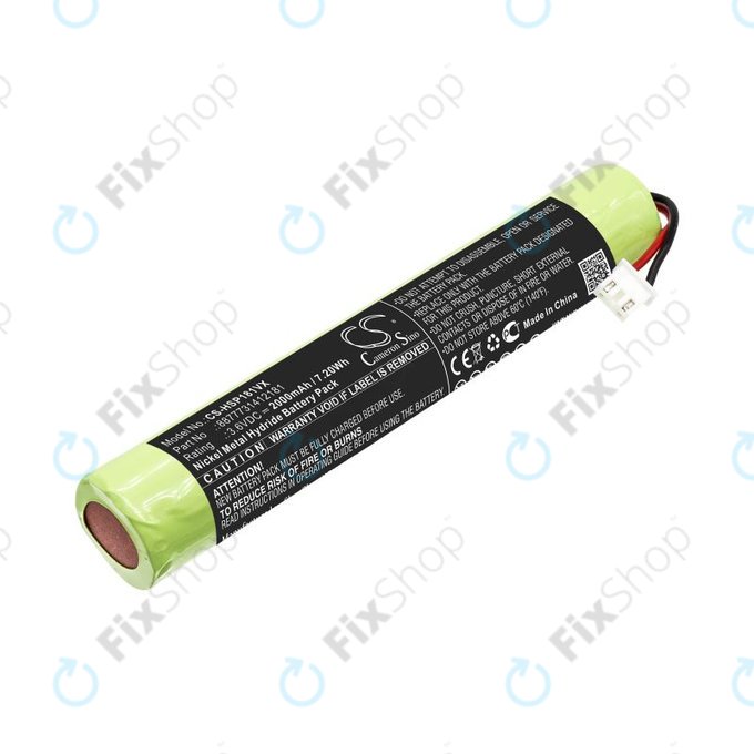 Battery for Hurricane Spin Scrubber, Brush Cleaner Mop, 2000mAh, Ni-MH, 3.6V, 8877731412181, HQ