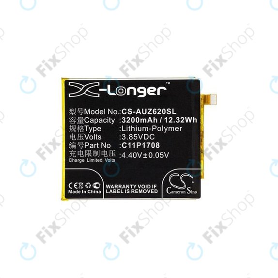Asus Zenfone 5 ZE620KL, 5 A500CG - Battery C11P1708 3200mAh HQ
