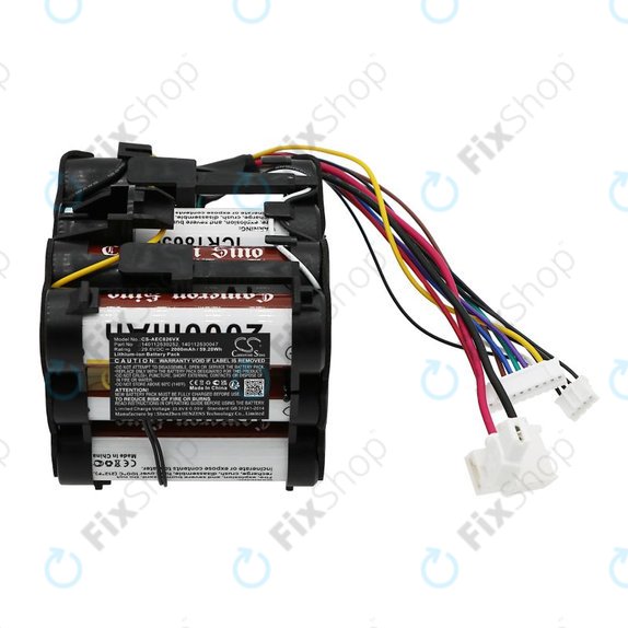 Battery for AEG CX-8, Electrolux EUP82, 2000mAh, Li-Ion, 29.6V, 140112530252, HQ
