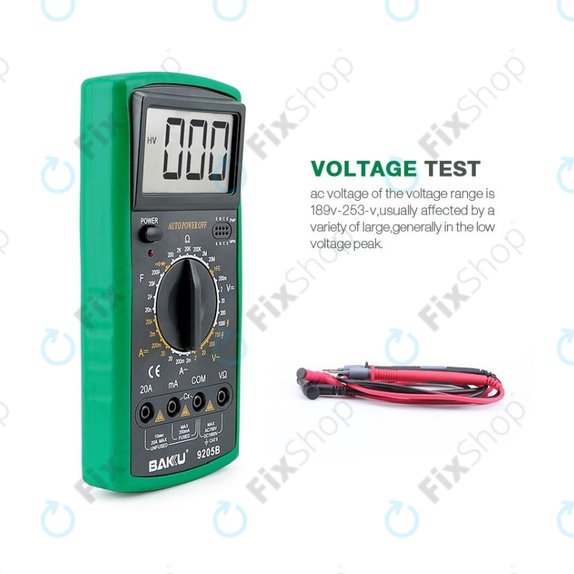Baku BK-9205B - Professional Digital Multimeter