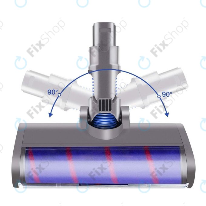 Dyson V6, DC-series - Floor Head with LED Light