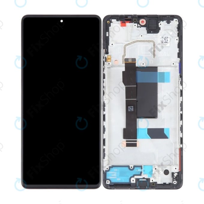 Xiaomi Redmi Note 12 Pro 5G - LCD Display + Touch Screen + Frame (Midnight Black) OLED