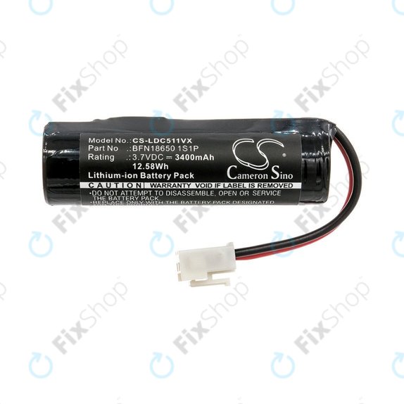 Leifheit Dry&Clean 51000, 51002, 51113, 51114 - Battery BFN18650 1S1P Li-Ion 3.7V 3400mAh HQ
