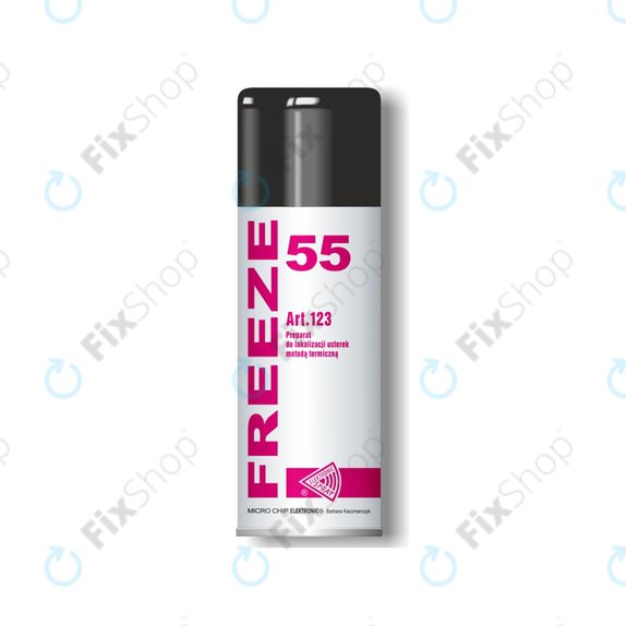 Freeze 55 - Freeze Spray -55°C (Flamable, Non Conductive) - 400ml