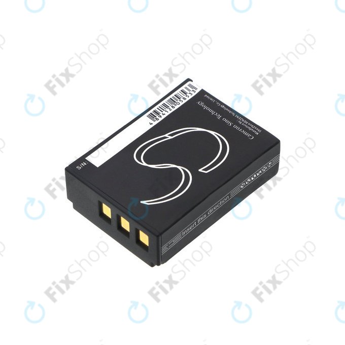 Battery for Toshiba Camileo X200, X400, 1600mAh, Li-Ion, 3.7V, PA3985, HQ