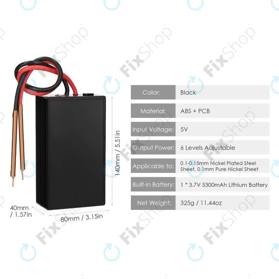 Mini SW - Portable Adjustable Spot Welding Machine (5300mAh)