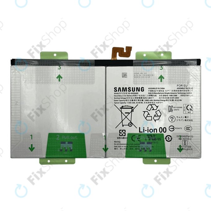 Samsung Galaxy Tab S10 Ultra X920, X926B - Battery EB-BX926ABE 11200mAh - GH82-35940A Genuine Service Pack