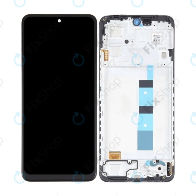 Xiaomi Redmi Note 12 - LCD Display + Touch Screen + Frame (Black) OLED