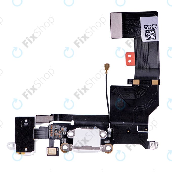 Apple iPhone SE - Charging Connector + Flex Cable (White)