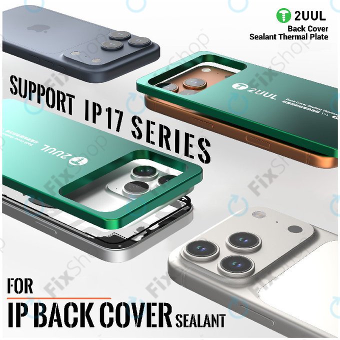 Thermal Press Plate, Back Cover, 2UUL DA68, 2pcs/Pack