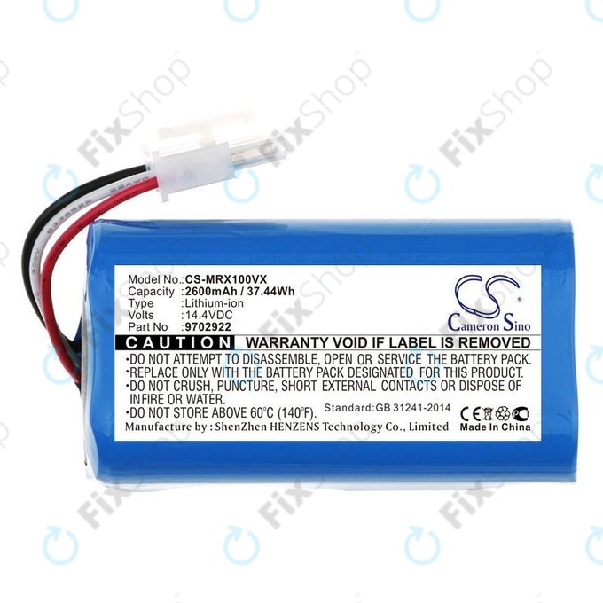 Miele Scout RX1 - Battery 9702922 Li-Ion 14.4V 2600mAh HQ
