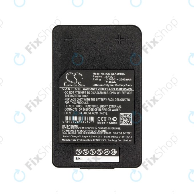 Battery for Autec LK NEO, 2000mAh, Li-Pol, 3.7V, LPM01, HQ