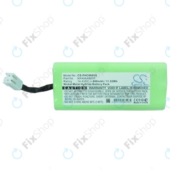Philips Easystar - Battery NR49AA800P Ni-MH 14.4V 800mAh HQ