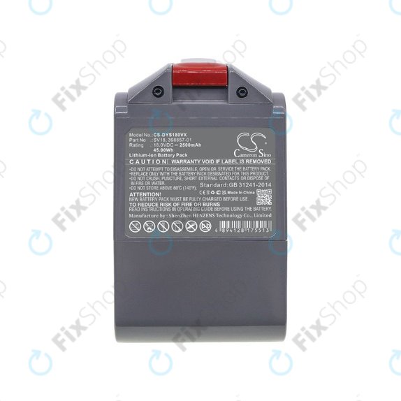 Dyson V-series - Battery SV18, 398857-01 Li-Ion 18V 2500mAh HQ