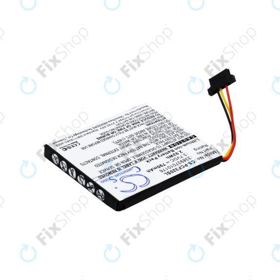 Battery for Pioneer AVIC-F320BT, 790mAh, Li-Ion, 3.7V, 338937010176, HQ