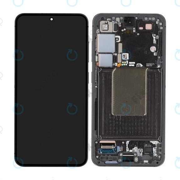 Samsung Galaxy S24 S921B - LCD Display + Touch Screen + Frame (Onyx Black) OLED