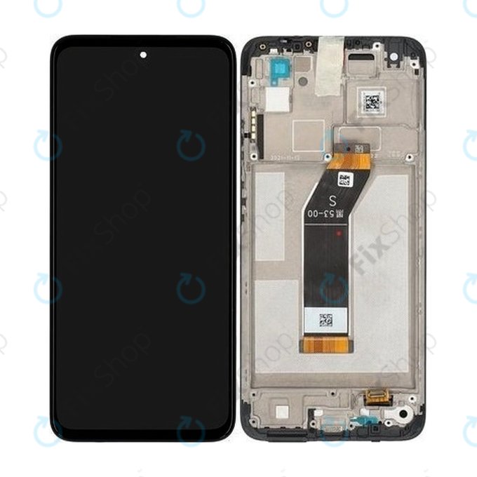 Xiaomi Redmi 10 (2022) 21121119SG 22011119UY - LCD Display + Touch Screen + Frame (Carbon Gray) - 560001K19S00 Genuine Service Pack