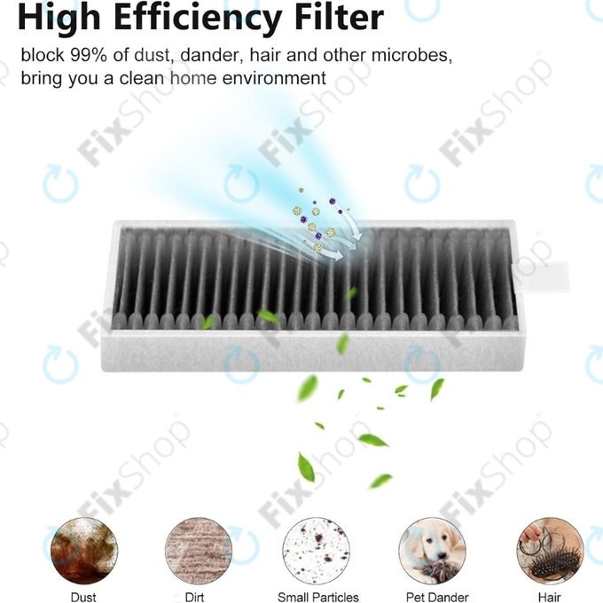 Ecovacs X11, X11 Omni, X11 Pro, X11 Pro Omni - Dust filter