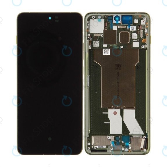 Display for Motorola Edge 70, Touch Screen with Frame, Bronze Green, 5D68C31543, Genuine Service Pack