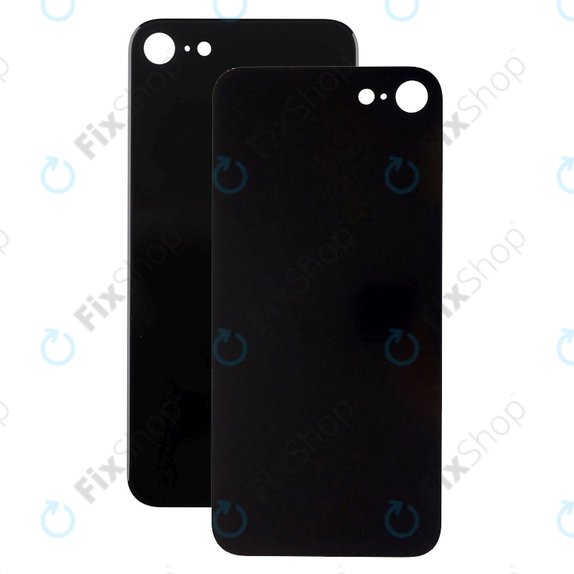 Apple iPhone SE (3rd Gen 2022) - Rear Housing Glass with Bigger Camera Hole (Midnight)