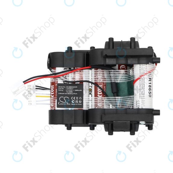 Battery for Bosch Flexxo Series 4, Flexxo Gen2 Series, 3400mAh, Li-Ion, 21.6V, 12026553, HQ