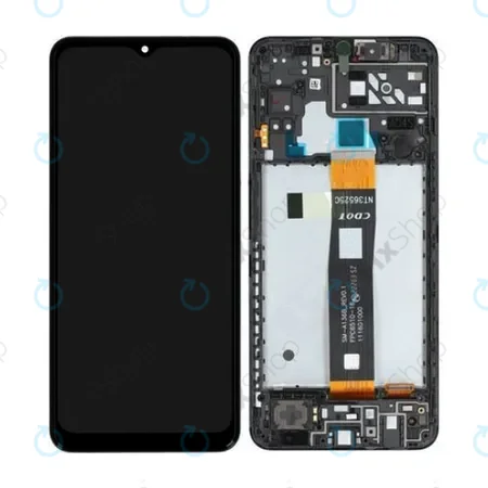 Samsung Galaxy A04S A047F - LCD Display + Touch Screen + Frame (Black) - GH82-29805A, GH82-29806A Genuine Service Pack