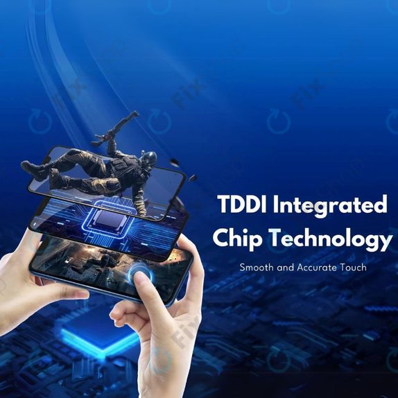 Display In-Cell FHD for iPhone 16e, Touch Screen with Frame, FixPremium