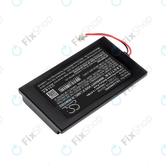 Battery for Logitech Harmony 9, 1300mAh, Li-Pol, 3.7V, 533-000128, HQ
